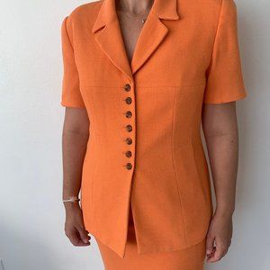 Orange Vintage Suit - Kasper